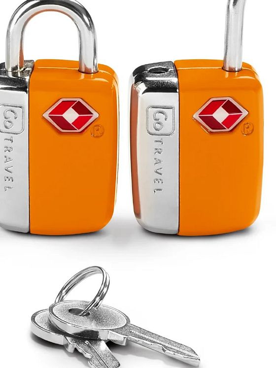 Go Travel Bagagetilbehør Bagagelåse TSA-sæt 2 stk.