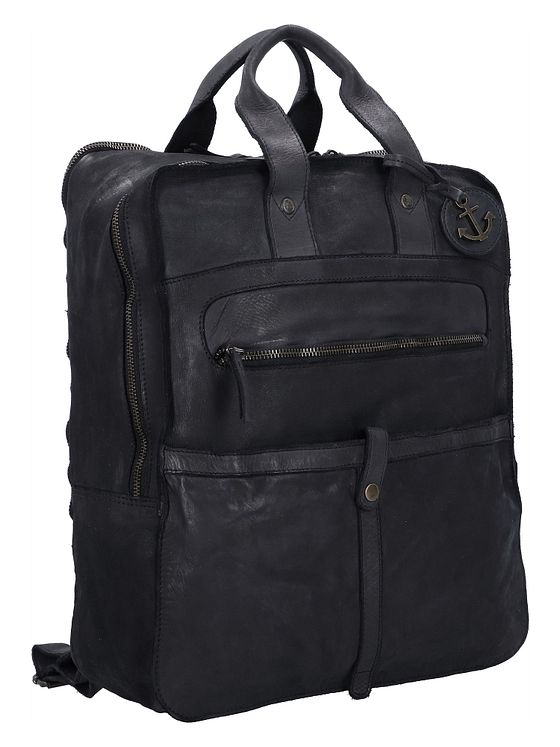 Harbour 2nd Cool Casual Jonas-rygsæk i læder med 42,5 cm rum til bærbar computer Harbour 2nd Cool Casual Jonas-rygsæk i læder med 42,5 cm rum til bærbar computer