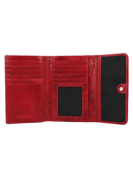 mano Donna Aurona pung RFID læder 14,5 cm