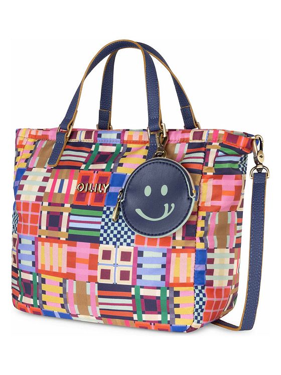 Oilily Tartan Tape Haidy Nákupní taška 26 cm