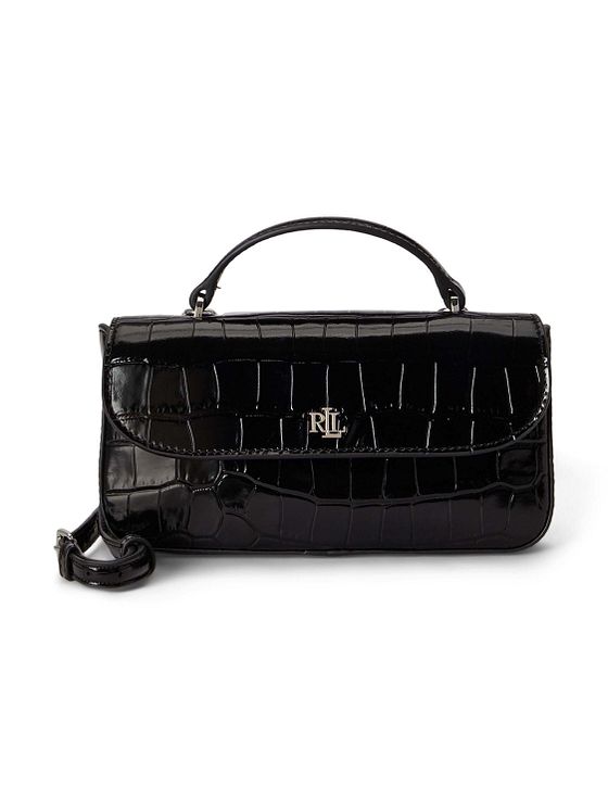 Lauren Ralph Lauren Marcy-nahkainen laukunriipus, 6 cm