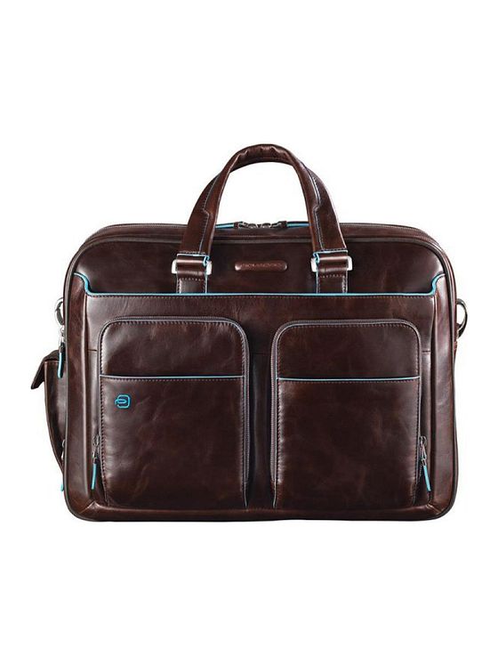 Piquadro Blue Square dokumentmappe læder 41 cm laptoprum Piquadro Blue Square dokumentmappe læder 41 cm laptoprum
