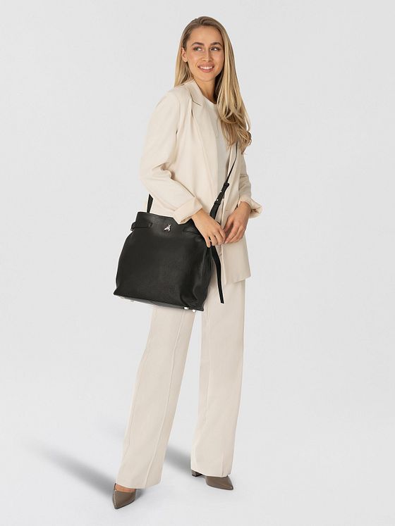 Patrizia Pepe Skuldertaske Læder 30.5 cm