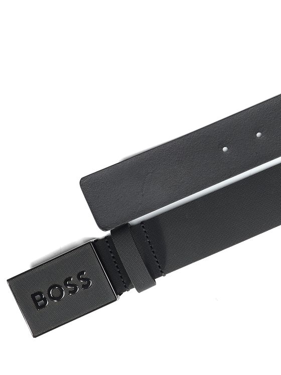 Boss Ikon-bælte i læder Boss Ikon-bælte i læder