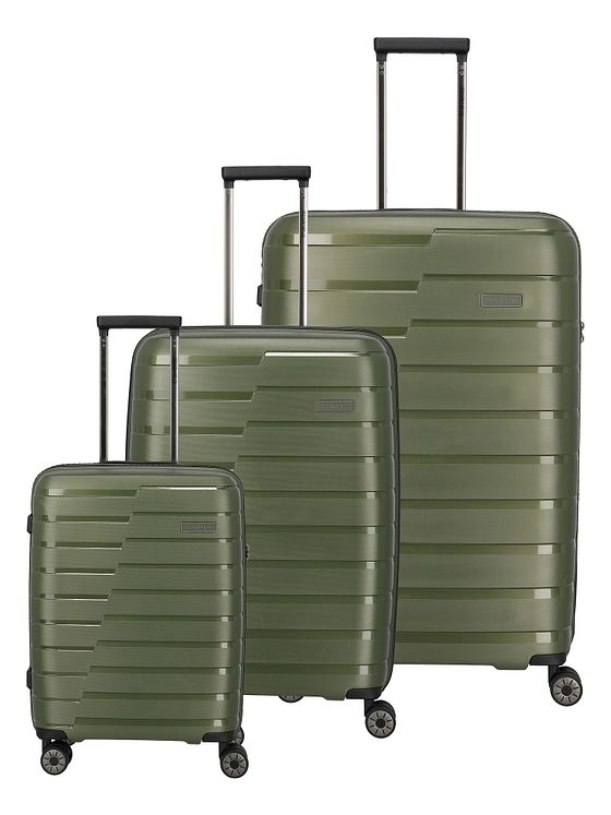 Travelite Air Base 4-hjulet kuffertsæt 3 stk. Travelite Air Base 4-hjulet kuffertsæt 3 stk.