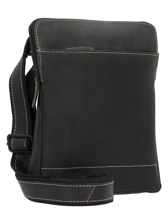 Jack Kinsky Baltimore 24 Skuldertaske Læder 19 cm