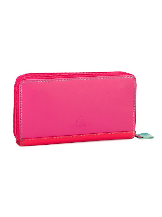 Mywalit Medium Tri-fold pung i læder 14 cm