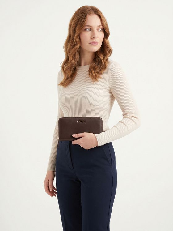 oxmox Leather Pung RFID-beskyttelse Læder 10 cm oxmox Leather Pung RFID-beskyttelse Læder 10 cm
