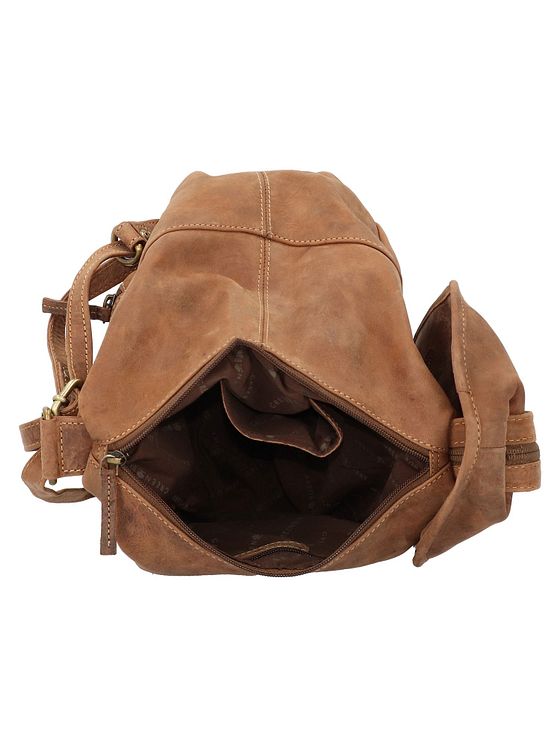 Greenburry Vintage City-rygsæk i læder 28 cm