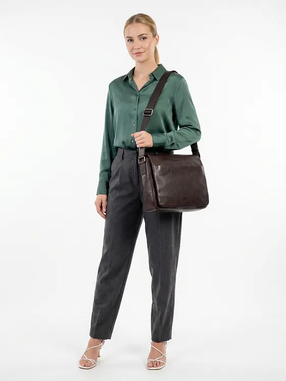 Jost Glasgow Dokumenttaske RFID-beskyttelse Læder 34 cm Laptoprum Jost Glasgow Dokumenttaske RFID-beskyttelse Læder 34 cm Laptoprum