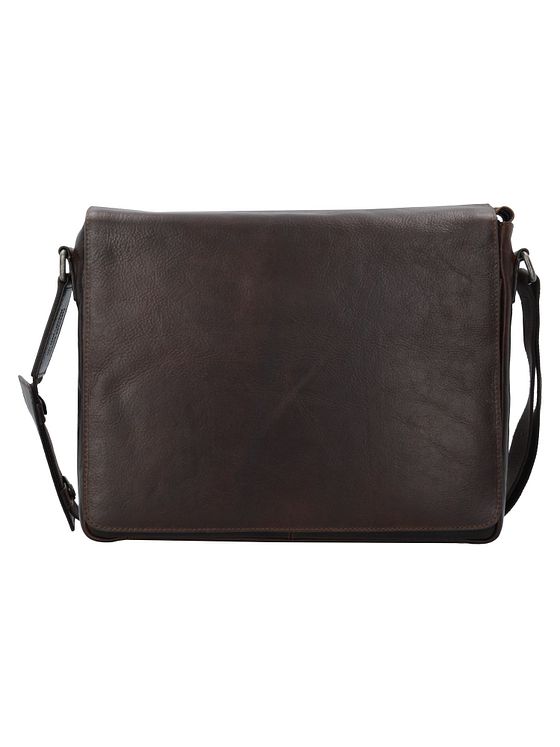 Leonhard Heyden Roma Messenger læder 38 cm rum til bærbar computer Leonhard Heyden Roma Messenger læder 38 cm rum til bærbar computer