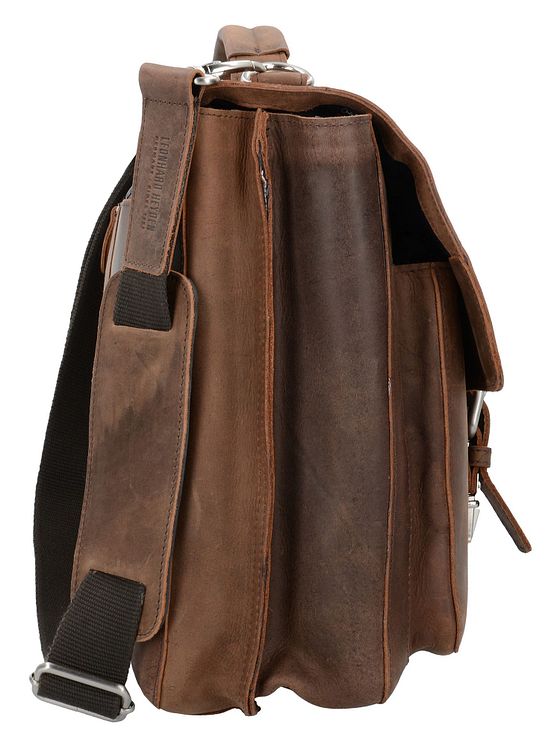 Leonhard Heyden Salisbury dokumentmappe læder 39 cm rum til bærbar computer