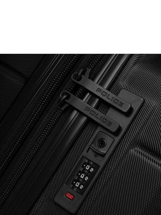 Police London 4 hjul Trolley 64 cm med strækfold