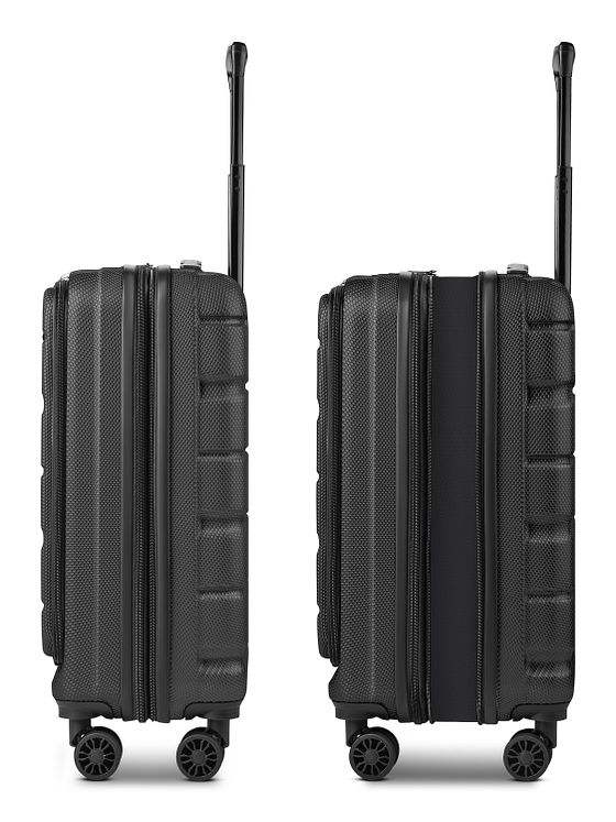Franky Munich 4.0 4 ruedas Trolley de cabina 55 cm Compartimento para laptop Con fuelle expandible