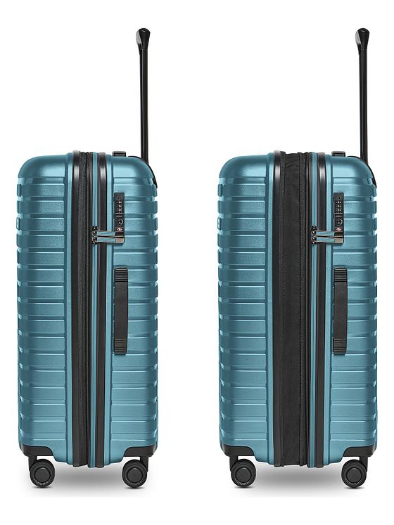 Pactastic Collection 04 THE MEDIUM + 4 hjul Trolley M 66 cm med strækfold