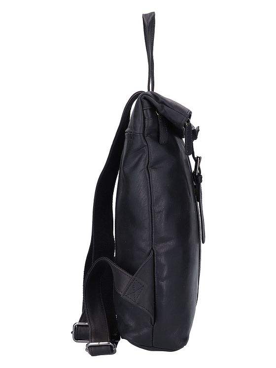 Jack Kinsky Montreal City-rygsæk i læder 31 cm