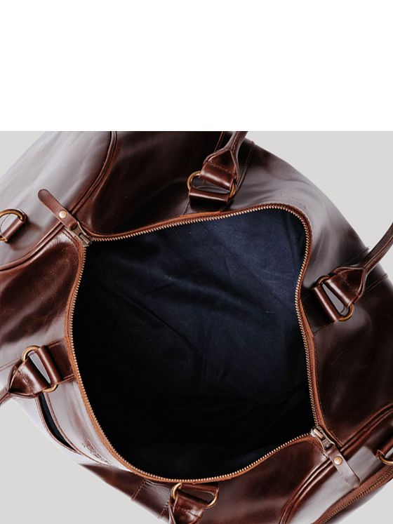 Buckle & Seam Collin Cestovní taška Weekender Kůže 48 cm