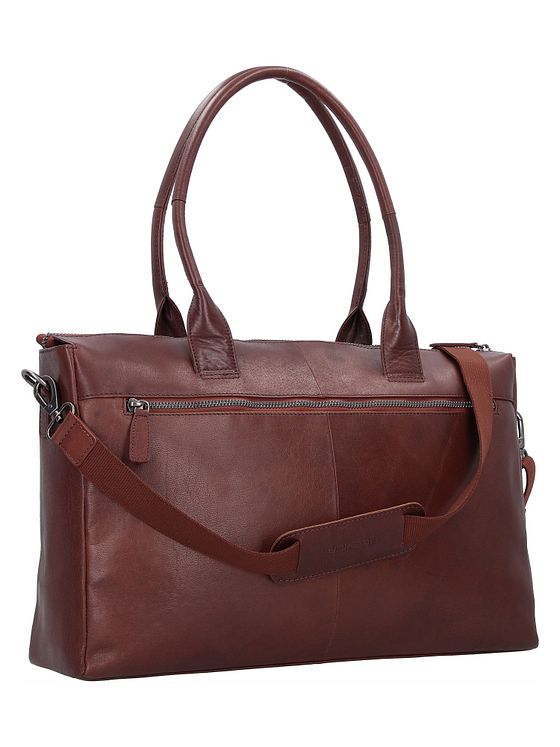 Plevier Rock Copal Skuldertaske Læder 44 cm Laptoprum