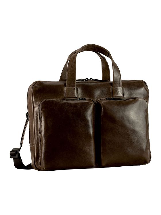 Leonhard Heyden Porto Dokumenttaske Læder 38 cm