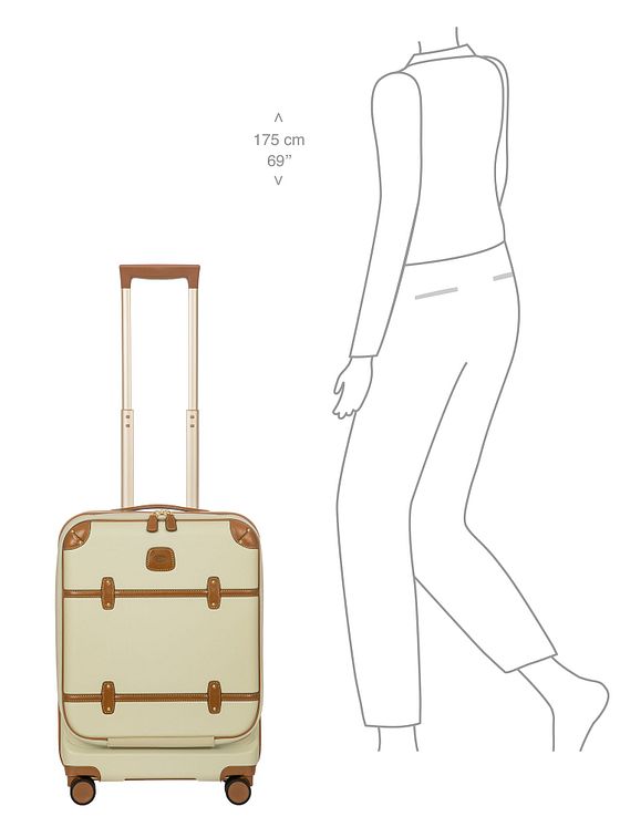 Bric's Bellagio 4 hjul Kabinetrolley 55 cm med strækfold