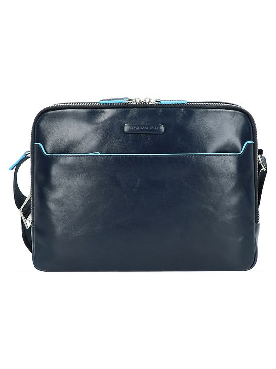 Piquadro Blå firkantet dokumentmappe 22 cm