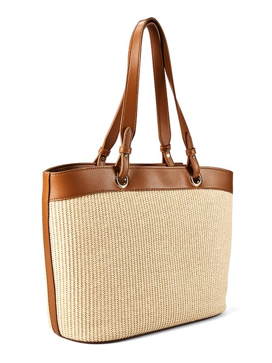 Love Moschino Straw Chic Nákupní taška 37 cm