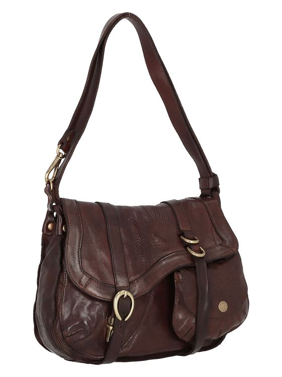 Campomaggi Skuldertaske i læder 24 cm Campomaggi Skuldertaske i læder 24 cm