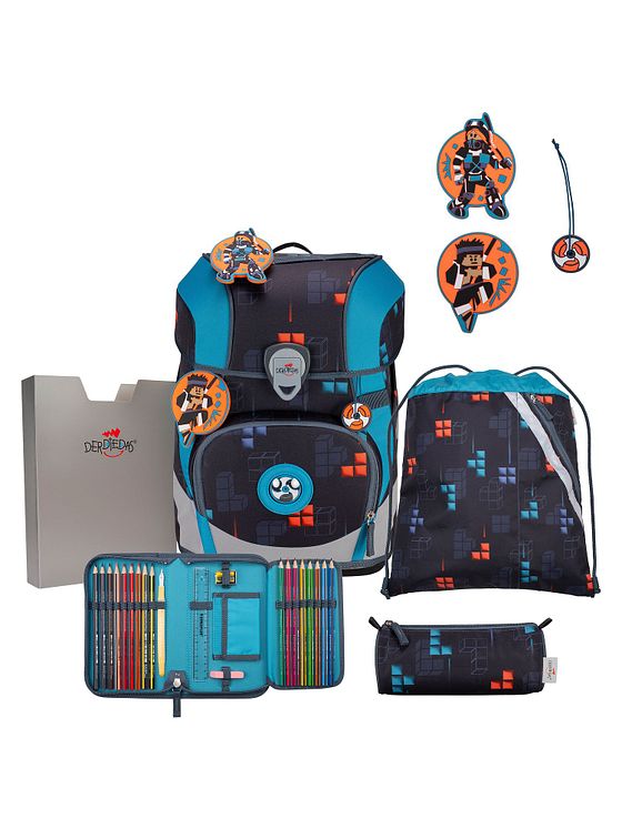 DerDieDas ErgoFlex Tiny Skoleransel-sæt 6-delt DerDieDas ErgoFlex Tiny Skoleransel-sæt 6-delt