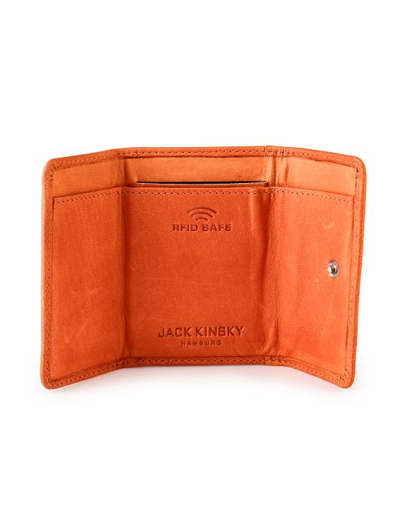 Jack Kinsky Aruba Pung RFID-beskyttelse Læder 9.5 cm