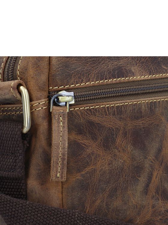 Greenburry Vintage Skuldertaske Læder 18 cm