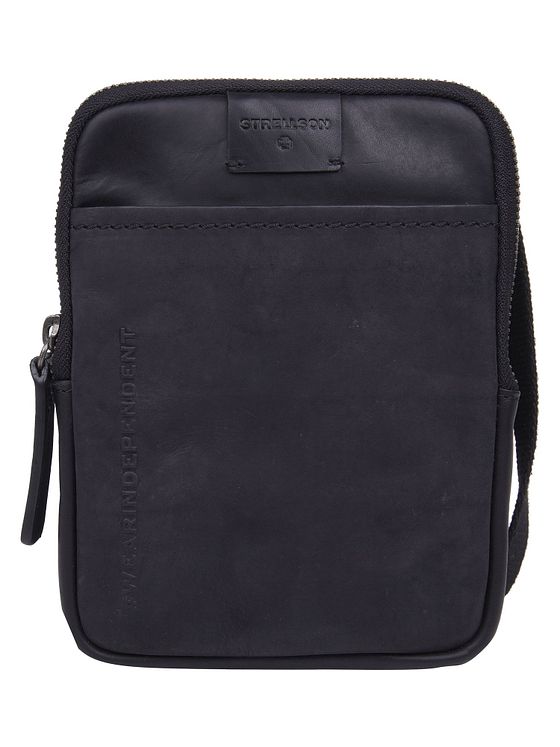 Strellson Brick Lane Brian skuldertaske i læder 14 cm