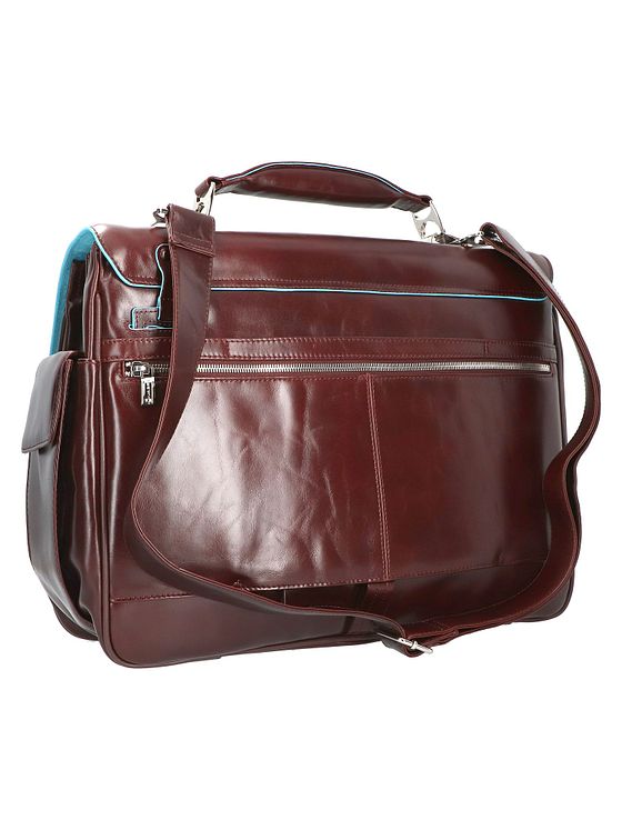 Piquadro Blue Square dokumentmappe I læder 44 cm rum til bærbar computer Piquadro Blue Square dokumentmappe I læder 44 cm rum til bærbar computer