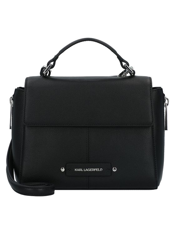 Karl Lagerfeld Behind the Seams Håndtaske Læder 24 cm med strækfold