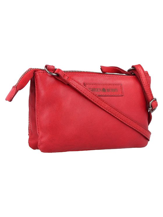 Greenburry Blød skuldertaske i læder 20 cm