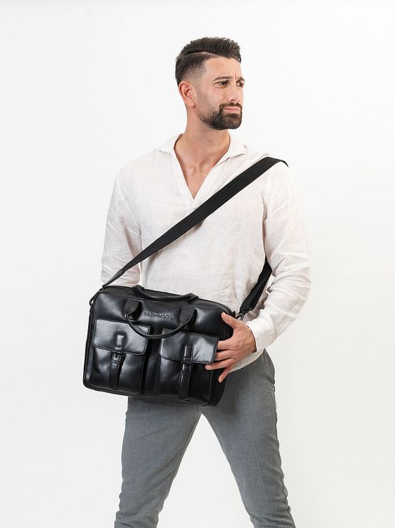 Farmhood Memphis Dokumenttaske Læder 39 cm Laptoprum