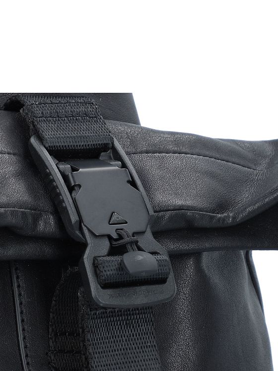 Piquadro Harper skuldertaske RFID læder 38 cm