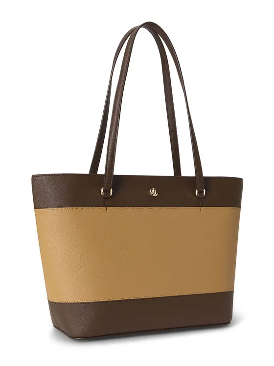 Lauren Ralph Lauren Karly Bolsa de hombro Piel natural 26 cm Lauren Ralph Lauren Karly Bolsa de hombro Piel natural 26 cm