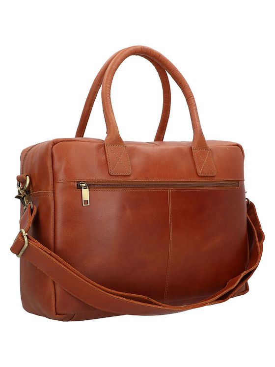 Burkely Vintage kožená aktovka Mitch 39 cm s přihrádkou na notebook
