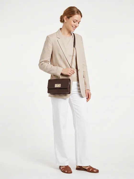 Furla 1927 Crossbody taška Kůže 20 cm Furla 1927 Crossbody taška Kůže 20 cm