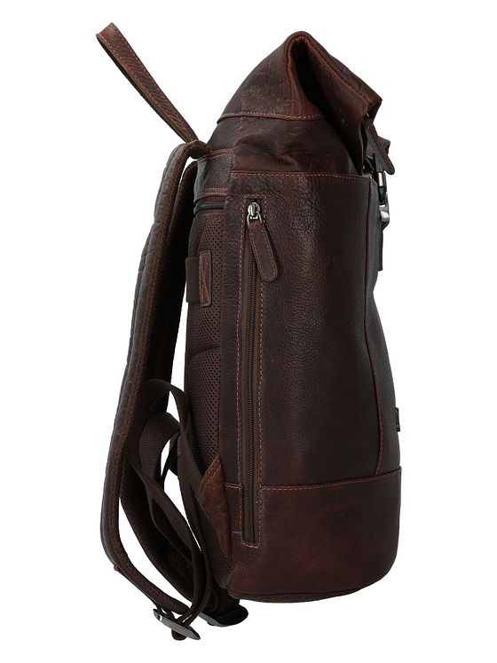 Jack Kinsky Porto Batoh Kůže 43 cm Kapsa na notebook