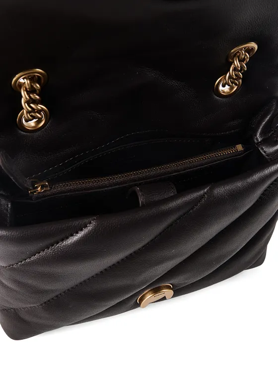 PINKO Love Puff Crossbody-väska Läder 21 cm PINKO Love Puff Crossbody-väska Läder 21 cm