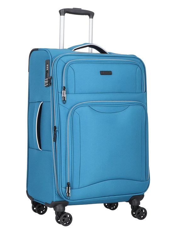 d & n Travel Line 9204 4 hjul Trolley M 66 cm med strækfold