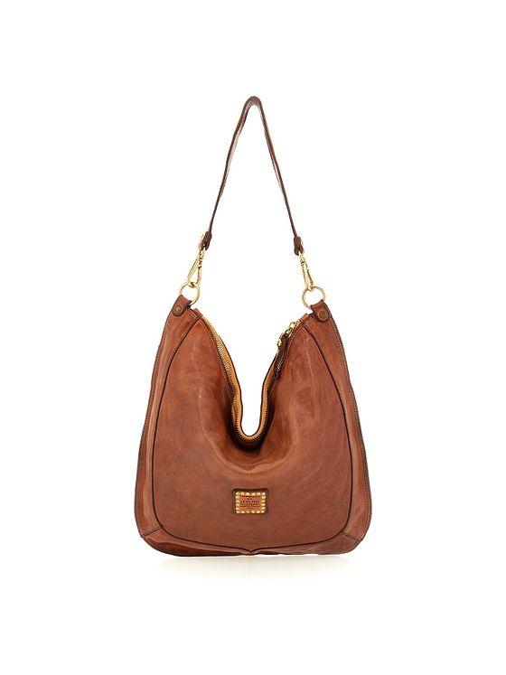 Campomaggi Mogano Skuldertaske Læder 44 cm