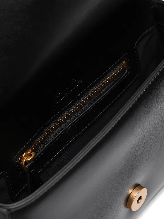 PINKO Love One Crossbody-väska Läder 22 cm PINKO Love One Crossbody-väska Läder 22 cm