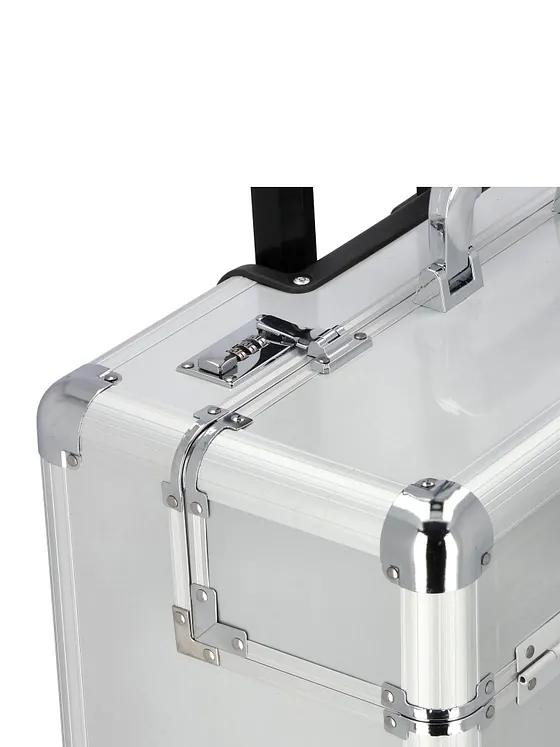 Dermata Pilot-trolley med 2-hjulet konstruktion i Aluminium, 48 cm, med laptop-rum Dermata Pilot-trolley med 2-hjulet konstruktion i Aluminium, 48 cm, med laptop-rum