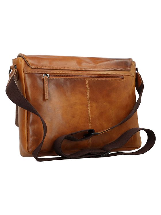 Greenburry Newport Messenger-taske Læder 35 cm