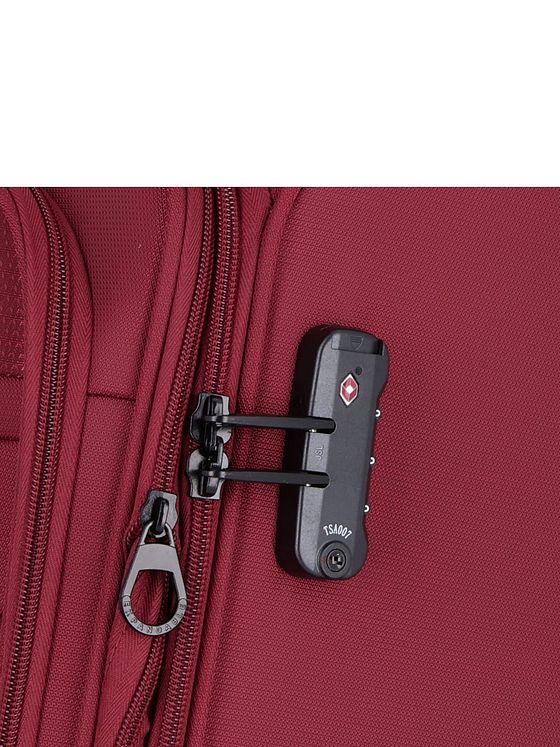 d & n Travel Line 9704 4 hjul Kabinetrolley S 55 cm med strækfold