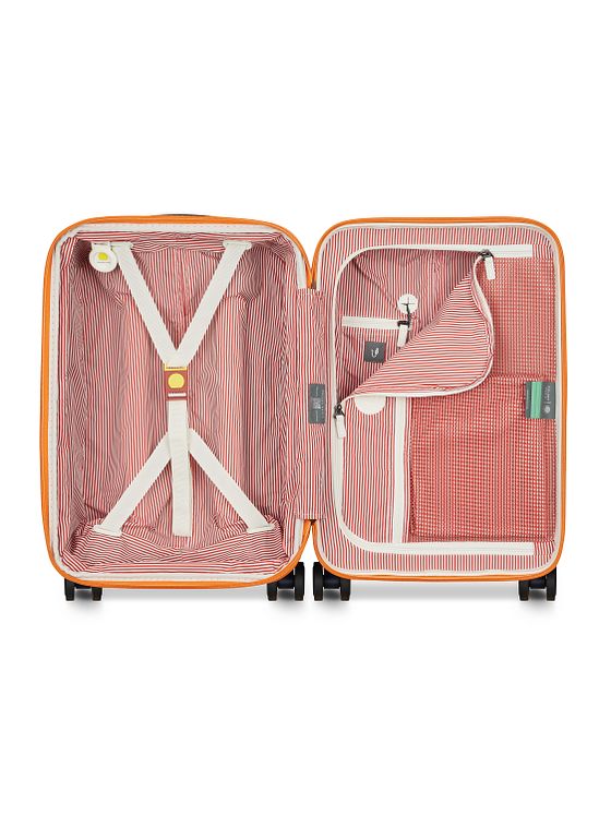 Delsey Paris Cadence 4 kolečka Kabinkový kufr 55 cm s roztažitelným záhybem