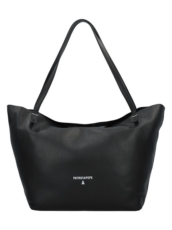 Patrizia Pepe Shopper Tasche Leder 30 cm Patrizia Pepe Shopper Tasche Leder 30 cm