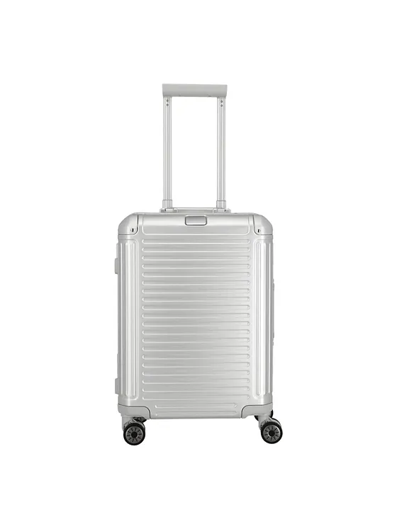 Travelite Next 4-pyöräinen käsimatkatavara, Alumiini, 55 cm Travelite Next 4-pyöräinen käsimatkatavara, Alumiini, 55 cm